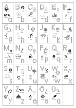 Lern-Poster mit allen Buchstaben