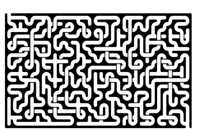 Labyrinth, Irrgarten Gewoben