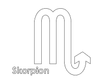 Sternzeichen Symbol Skorpion