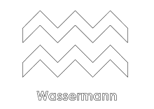 Sternzeichen Symbol Wassermann