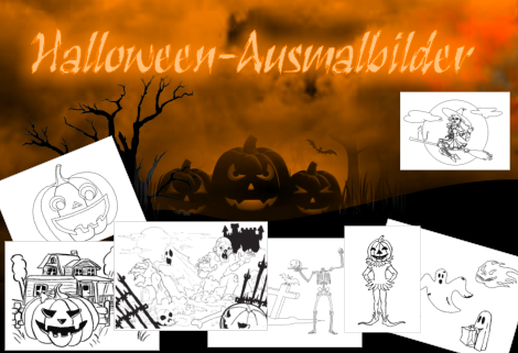 Ausmalbilder Halloween