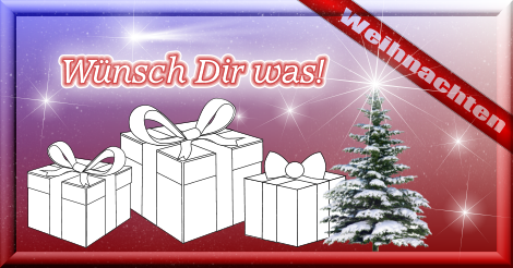 Weihnachten - Wünsch Dir was!