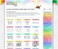 Screenshot Kinder-Malvorlagen.com