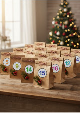 Adventskalender basteln