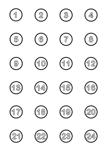 Weihnachtskalender basteln