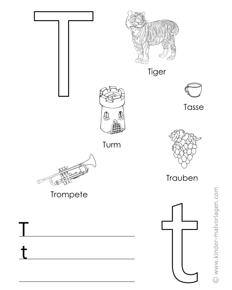 Alphabet Lernen Buchstaben Lernvorlagen