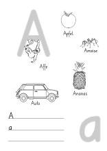 Unterrichtsblatt Basisschrift A