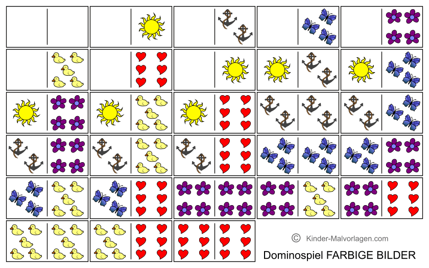 Domino Spiel Ausdrucken Vorlagen