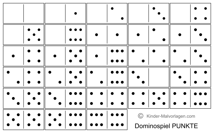 Domino Spiel Ausdrucken Vorlagen