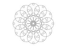 Mandala-Vorlage Bilder