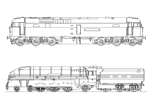 Malvorlage Lokomotiven