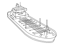 Malvorlage Tankschiff Super-Tanker