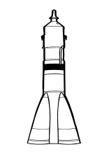 Vorlage Rakete