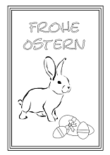 Osterhase mit Eier