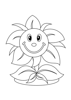 Blumenkarte zum Ausdrucken