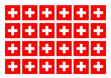 Download Vorlage Schweizer Flaggen