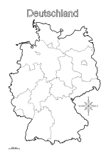 Vorlage Bundesländer Deutschland