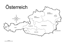 Download Vorlage Bundesländer Österreich