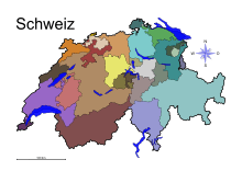 26 Kantone Schweiz