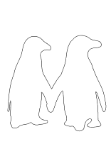 Pinguin-Pärchen
