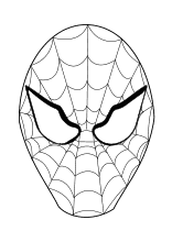 Spinnenmann Gesicht