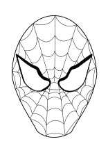 Spiderman Gesichtsmaske