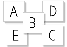 Basisschrift Memospiel grosse Buchstaben