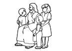Jesus mit Kindern
