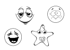 Gesichter, Emojis, Smileys