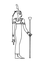 Ägyptische Göttin
