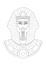 Druckvorlage Pharao