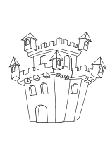 Turm einer Burg