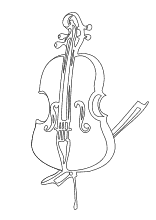 Musikinstrument Cello