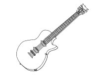 Musikinstrument Gitarre