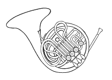 Musikinstrument Horn