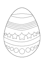 Ausmalbilder Osterei