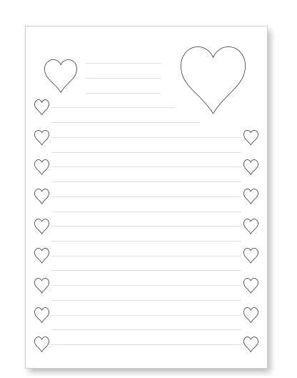 Vorlage der perfekte liebesbrief Liebesbriefe schreiben