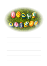 Briefpapier Ostern