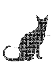 Katzen-Maze
