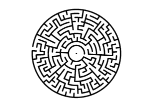 Labyrinth, Irrgarten Kreis