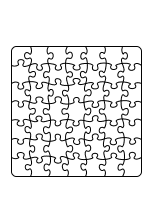 Puzzle bemalen