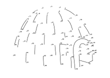 Druckvorlage Iglu Punkt zu Punkt