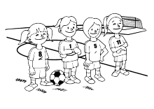 Fussball Mannschaft