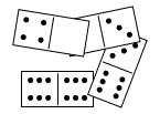 Druckvorlage Domino