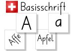 Memokarten ABC Deutschschweizer Basisschrift