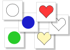 Memo Spiele mit Formen und Farben
