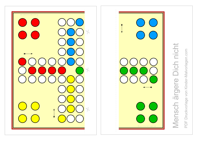 Featured image of post Mensch rgere Dich Nicht Spielfeld Zum Ausdrucken Um dieses spielfeld einzuzeichnen braucht ihr eine m nze