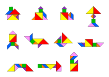 Geometrisches Legepuzzle