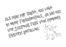 Zitat Einhorn