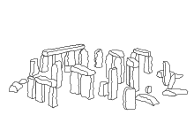 Stonehenge - Steinmonument aus der Jungsteinzeit in England